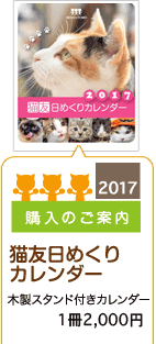 猫友日めくりカレンダー購入コンテンツ